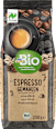 Bio őrölt kávé Espresso dmBio