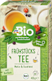 Frühstückstee Mate & Guarana Kräutertee dmBio
