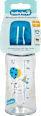Szklana butelka do mleka dla niemowląt z szeroką szyjką 240 ml babylove