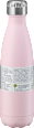 Edelstahl Trinkflasche 500ml rosa Profissimo