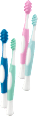 Set spazzolini per neonati assort. babylove