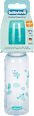 Steklenička za mleko z anatomskim antikolik cucljem iz silikona 0+, velikosti 1, 250 ml, več različic babylove