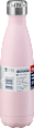 Edelstahl Trinkflasche 500ml rosa Profissimo