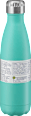 Edelstahl Trinkflasche 500ml türkis Profissimo