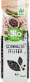Schwarzer Pfeffer, ganze Körner dmBio