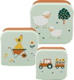 Set di box porta merenda assort. babylove