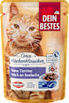 Omas Küchenklassiker kapsička pro kočky jemná terina & treska tmavá Dein Bestes
