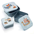 Set di box porta merenda assort. babylove