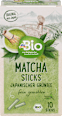 Stick di tè verde matcha giapponese dmBio