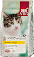 Trockenfutter Katze sensitive 1+ reich an Geflügel Dein Bestes