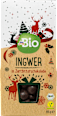 Ingwer in Zartbitterschokolade dmBio