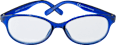 VISIOMAX Okulary do czytania, dioptria +3,00, błękit królewski, 1 szt. VISIOMAX