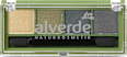 Lidschatten quattro - Nr. 85 Galactic Green alverde NATURKOSMETIK