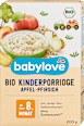Porridge Apfel und Pfirsich ab dem 8. Monat babylove