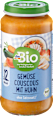 Menü Gemüse-Couscous mit Huhn, ab dem 12. Monat dmBio