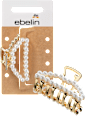 Haarspange mit Perlen ebelin