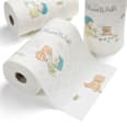 Ręcznik papierowy z motywem, 3-warstwowy, 3x100 listków Saugstark&Sicher