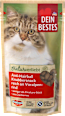 Naturverliebt snack pro kočky křupavá srdíčka s alpským hovězím a brusinkami Dein Bestes