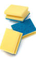 Gąbki do zmywania garnków, żółte Profissimo