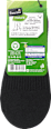 Skarpety typu SNEAKER z bawełną BIO, czarne, rozmiar 35/38 Fascino