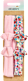 Haarbänder mit Schleife rosa/geblümt ebelin