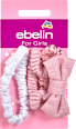 For Girls Scrunchie rosa und weiß ebelin