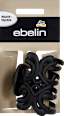 Haarklammer schwarz Matt-Optik ebelin