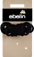Kleine Haargummis schwarz ebelin