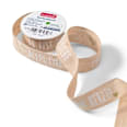 Geschenkband aus Leinen mit Schrift Profissimo