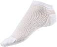 Sneaker Airmesh mit Bio-Baumwolle, Gr. 35-38, weiß Fascino