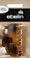 Haarspange braun 6 cm ebelin