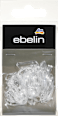 Midi elastike za lase, prozorne ebelin