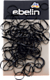 Mini gumice za kosu, crne ebelin