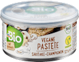 Pasta wegańska z grzybami shitake i pieczarkami dmBio