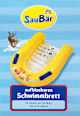 Aufblasbares Schwimmbrett SauBär