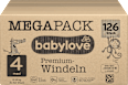 Premium-Windeln Gr. 4 maxi (8-14 kg) Megapack babylove