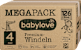 Premium-Windeln Gr. 4 maxi (8-14 kg) Megapack babylove