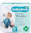 Windeln Premium Gr. 5+ Juniorplus (11-18 kg) babylove