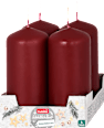 adventní set svíček, bordó Profissimo