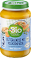 Menü Buttergemüse mit Vollkornpasta ab dem 5. Monat dmBio