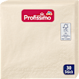 Servietten champagner (33x33 cm) Profissimo