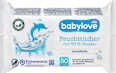 Chusteczki nawilżane z 99% wody babylove