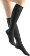 Podkolanówki z bawełny organicznej, rozm. 35-38, czarne Fascino