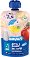 Пюре Guten Abend от ябълка и банан с овес,1 +г babylove
