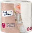 Papier toaletowy Deluxe 5-warstwowy, 4x125 listków Sanft&Sicher
