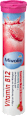 B12-vitamin étrend-kiegészítő pezsgőtabletta édesítőszerekkel, málna-eper ízű, 20 db Mivolis