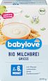Abendbrei Milch Bio Grieß ab 6.Monat babylove