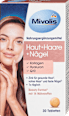 Supliment alimentar cu vitamine, minerale, acid hialuronic, colagen și coenzimă Q10 Mivolis