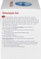 Nasenspül-Set + 30 Btl. Nasenspülsalz Mivolis