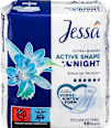 Podpaski higieniczne  Ultra, Active Shape Night Jessa